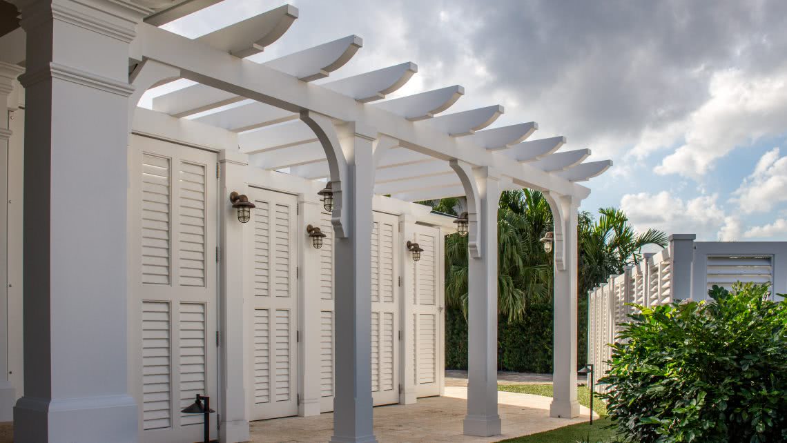 pvc pergolas for outside | HB