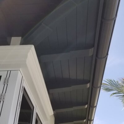 Flat PVC Rafter Tails for Coastal Homes | HB