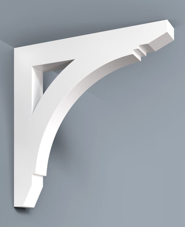 flat pvc bracket design for homes | HB
