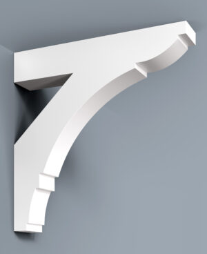 long open pvc bracket for homes | HB