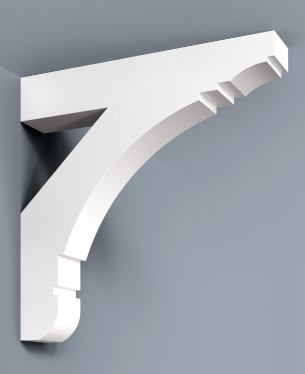 long open pvc bracket for homes | HB
