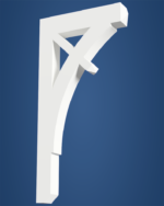 pointy pvc bracket for homes | HB
