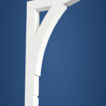 long pvc bracket design | HB