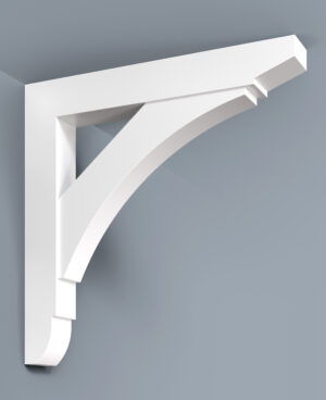 flat pvc bracket design for homes | HB