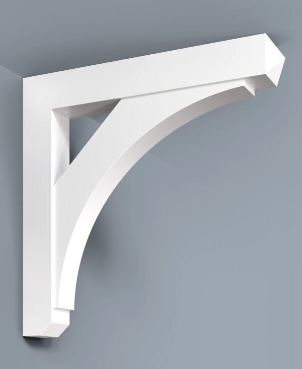 flat pvc bracket design for homes | HB