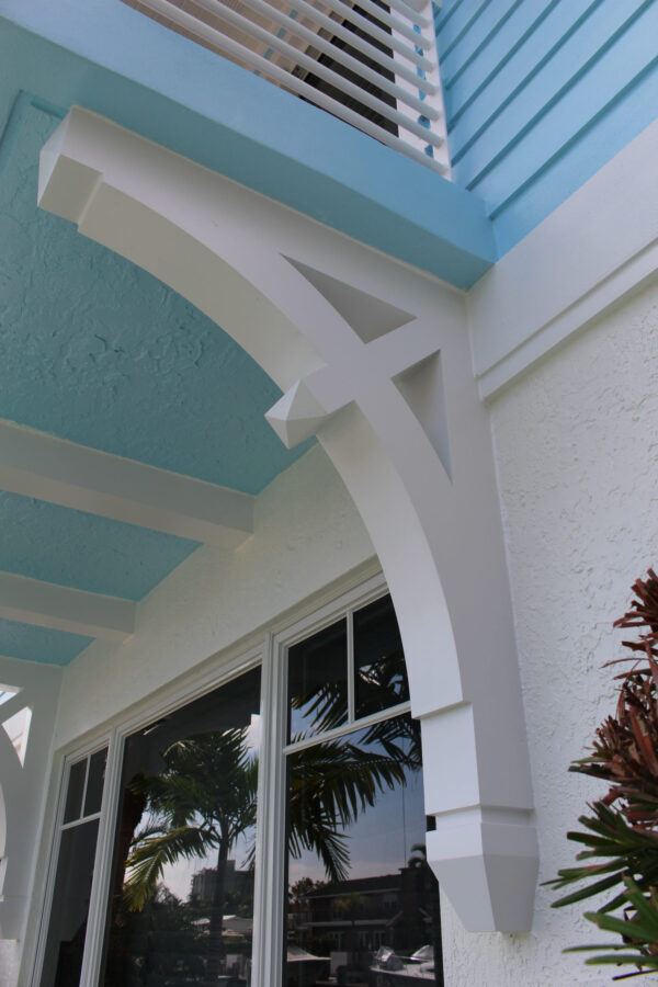 pointy pvc bracket for home | HB