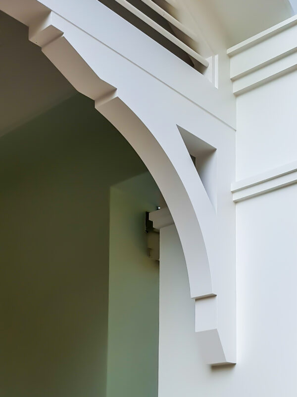 pvc bracket smooth for homes | HB