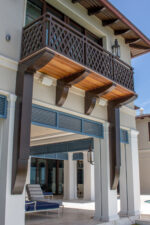 stained pvc brackets | HB