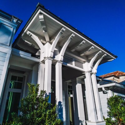 Arcked PVC Brackets for Home Exterior | HB