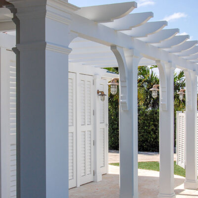decorative rafter tails for backyard