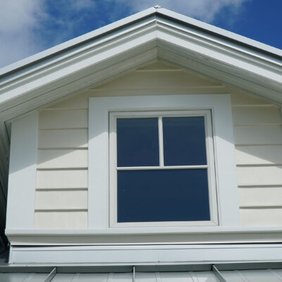 pvc trim on home