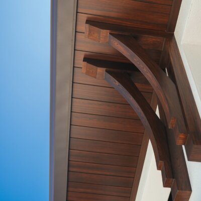 Stained PVC Soffits for Coastal Homes | HB