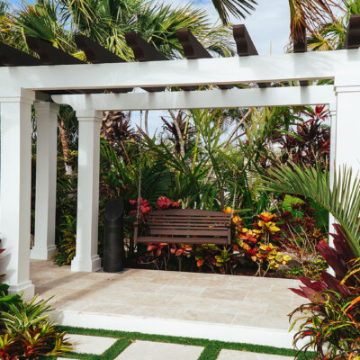 outdoor trellis or pergola by hardie boys inc