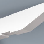 flat exterior rafter tail | HB