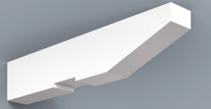 flat exterior rafter tail | HB