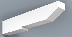 Long flat rafter tail for home exterior | HB