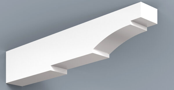 designed coastal home rafter tail | HB