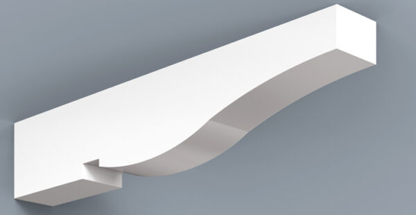 extended waved rafter tail for home exterior | HB