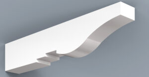 unique rafter tail waved | HB