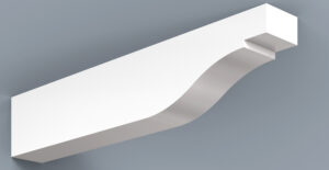 rafter tail rendering waved | HB