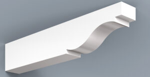 waved rafter tail | HB