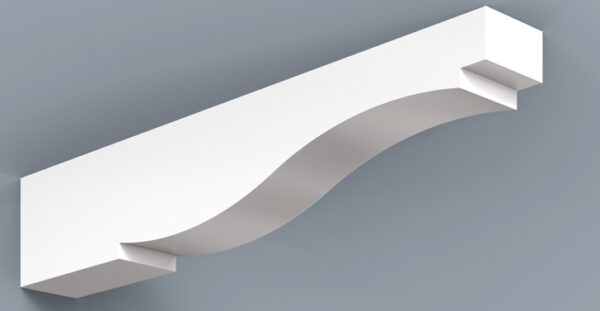 waved rafter tail extended | HB