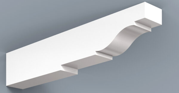 3 cut wavy rafter tail | HB