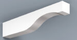 flat wavy rafter tail for homes | HB