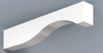 flat wavy rafter tail for coastal homes | HB