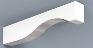 flat wavy rafter tail for coastal homes | HB