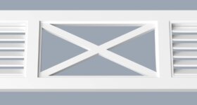 Single X Louver for Coastal Homes | HB