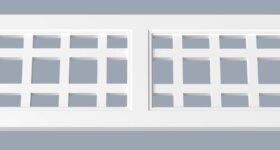 Lattice Square Louver for Coastal Homes | HB
