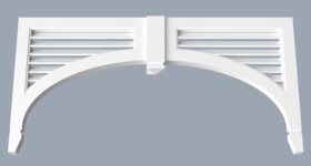 Long Semicircle Louver for Coastal Homes | HB