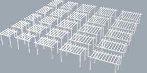 Standard Pergolas for Exterior Homes | HB