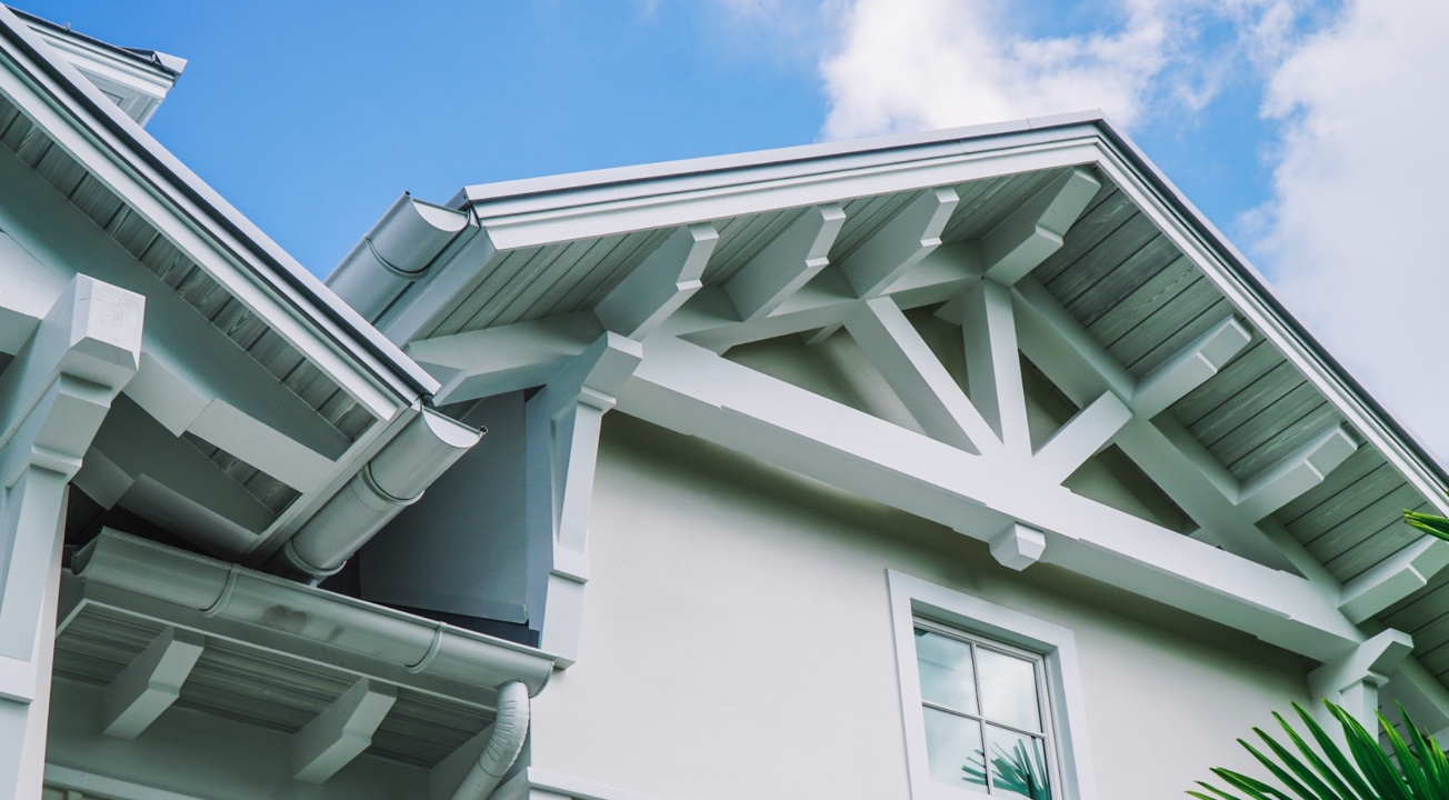 PVC Trim Instead of Wood Custom Exterior Trim on a home