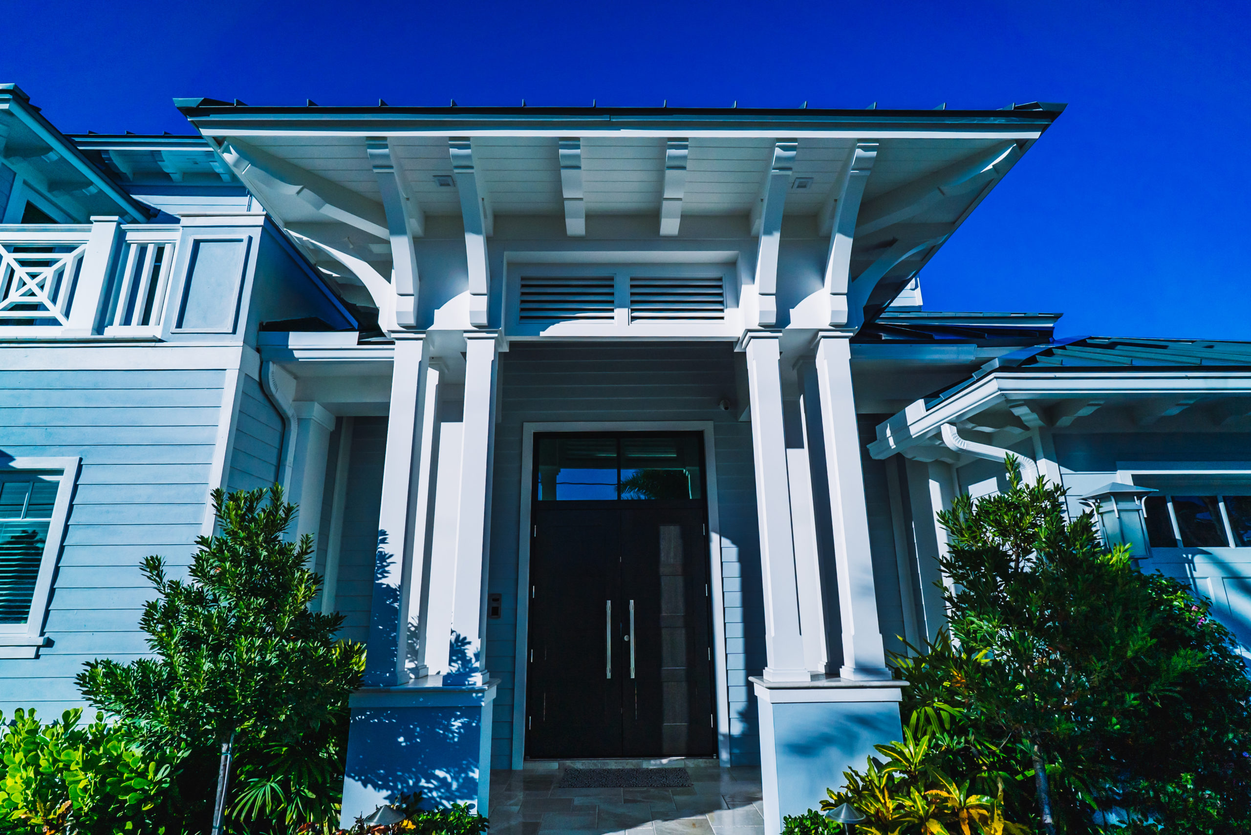 hb elements exterior millwork. Home with rafter tails, pvc brackets and other exterior trim.