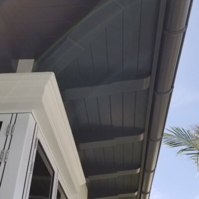 Flat PVC Rafter Tails for Coastal Homes | HB