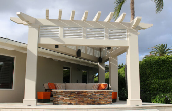 pergola for jacuzzi
